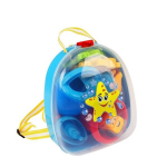 Liivam&auml;nguasjade komplekt seljakotis Technok Toys 8881, 10-osaline