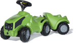 Rolly Toys Rollyminitrac Deutz Agrokid 135899 beebi s&otilde;iduauto haagisega (s&otilde;iduauto panipaigaga, ergonoomiline s&otilde;iduki kontuur, rool signaaliga, sobib alates 1 &frac12; aastast)