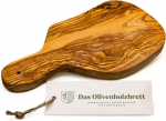 Das olivenholzbrett&reg; k&uuml;&uuml;slaugu l&otilde;ikelaud oliivipuust / &uuml;rdi l&otilde;ikelaud / sibulalaud oliivipuidust k&auml;epidemega / riputusauguga, kaasa arvatud k&auml;epide, 25 cm