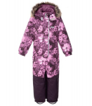 Lenne laste kombinesoon 180g Juliet 24326*6110, bordoo/lilla