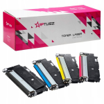 Viptusz tooner Samsung C430w C480w C480fw Clt-k404s laserprinterile, Cmyk, v&auml;rviline