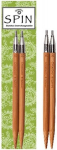 Chiaogoo Spin Bamboo Intermediate Piece 13 cm 3.25 mm Patina - 1 tk