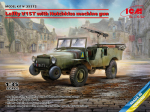 Kokkupandav mudel ICM 35572 Laffly V15T with Hotchkiss machine gun 1/35