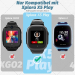 Kaitse&uuml;mbris Xplora X5 Play, 2 tk, sinine
