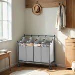 Pesukorv, SONGMICS LSF005, 87.5 x 38.5 x 67/81 cm, Hall, Pesukorv, SONGMICS LSF005, 87.5 x 38.5 x 67/81 cm, Hall