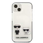 Karl Lagerfeld KLHCP13STPEKCW iPhone 13 mini 5,4 valge/valge Karl&Choupette