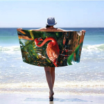 Rannavannilina 70x140 SUMMER Flamingo