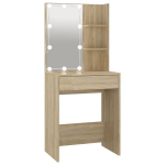 tualettlaud Sonoma tamm LEDiga 60x40x140 cm CFE9086204