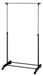 Ida riidestange ratastel - must