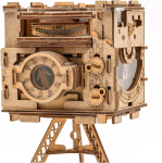 Idventure Cluebox Pro - Sherlocki fotokaamera: Puzzle Box Escape Room m&auml;ng - keeruline 3d puidust puslekarp - ainulaadsed puslem&auml;ngud - peamurdmiskarp t&auml;iskasvanutele ja j&auml;rjestikune pusle
