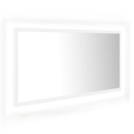 LED vannitoa peeglikapp, valge, 90x8,5x37 cm, puitlaastplaat CFE464807