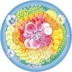 Ravensburgeri pusle 500 t&uuml;kki "v&auml;rvide ring" - &uuml;mmargune