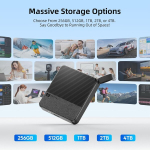 V&auml;line k&otilde;vaketas San Zang Master v&auml;line k&otilde;vaketas 512 Gb, 560 Mb/s lugemine, 520 Mb/s kirjutamine, Usb 3.2 Gen.1, v&auml;line k&otilde;vaketas Mac, Pc, nutitelefonide ja m&auml;ngukonsoolide jaoks, S5plus