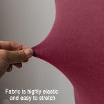 M&ouml;&ouml;blikatted, eemaldatav k&ouml;&ouml;gitooli kate &ndash; hotell, restorani tseremoniaalne kasutamine, veinipunane (jahvatatud pluss pikk)