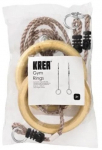 V&otilde;imlemisr&otilde;ngas Krea Gym Rings 36-56516, 150 cm, beež