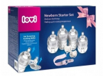 LOVI komplekt vasts&uuml;ndinule 2x meditsiinipudel + rahustav lutipudel Baby Shower T&Uuml;DRUK