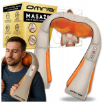 Kaela, kaela, n&auml;o, selja shiatsu pro massaažija koos laetava akuga