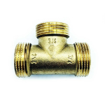 Messingist T-liitmik 3/4" M/M/M