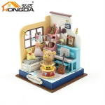 3D Miniatuurne nukumaja, &Otilde;nnelik Suhkur, Hongda, DMH-S2303