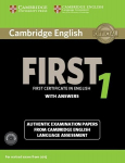 Cambridge English First 1 for updated exam. Students Book with answers and downloadable audio: Students Book with answers and downloadable audio, Cambridge English First 1 for updated exam. Students Book with answers and downloadable audio: Students  ...