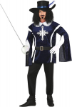 Musketeer Kost&uuml;&uuml;m meestele, Size, Height - M