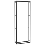 k&uuml;ttepuude rest，k&uuml;ttepuude alus, mattmust, 80x28x222 cm, teras CFE62100