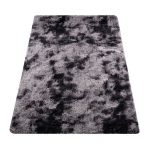 Vaip 120x170 cm shaggy kohev pikkade karvadega, &auml;&auml;ristatud, magamistuppa, karusnaha efekt