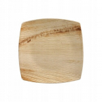 Quadrato palmilehtedega taldrik 15x15 cm 25 tk., Quadrato palmės lapų lėk&scaron;tė 15x15 cm 25 vnt.