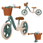 Tasakaaluratas Lionelo Alex Plus, roheline/liivakarva