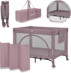 Lionelo Laura 2 &uuml;hes reisivoodi, roosa