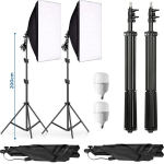 Softboks 235 cm, 2 komplekti. Valgustuskomplekt Fotostuudio Seadistus. softbox