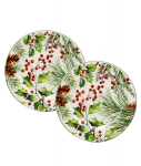 Taldrikute komplekt J&Otilde;ULULEHED 2tk, &Oslash;19cm