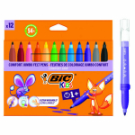 Feutres - BIC - 517250 - Mitmekesine - Jumbo - 12 tk komplekt