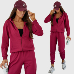Naiste vabaajakomplekt Amore, bordo, L