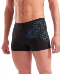 Ujumisp&uuml;ksid meestele Arena Kikko Graphic Swim Short Black-Turquoise