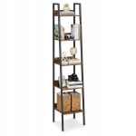 Loft Inspired eraldiseisev riiul, must/pruun