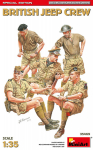 Liimitav mudel MiniArt 35469 British Jeep Crew Special Edition 1/35