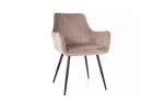 2-tooline toolikomplekt Signal meble Velvet, liivakarva