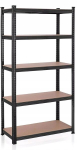 Must metallist hoiuriiul 150x75x30 cm, 875 kg, 5 riiulit