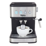 Espresso masin Oliver Voltz OV51171F, 1.2L, 20 bar, 1100W, koobr disc, must/inox.