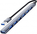 USB jaotur 7 pordiga, hall, 3.0 USB