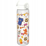 Ion8 laste joogipudel 500 ml - Jalgpall, valge