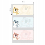 NIIMBOT B21 B3S B1 Sildid Karud 40x20 mm 320 tk Originaal