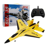 RC kaugjuhitav lennuk koos puldiga SU-35 FX620, kollane