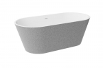 Vann Besco Deeva Glam Silver, 150 x 75 cm, valge kaanega
