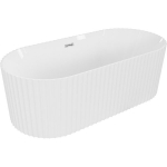 Vann Mexen Paola, 170 x 80 cm, White gloss + Chrome &uuml;levool