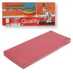 Mappide vaheseinad 100tk punased - Penword