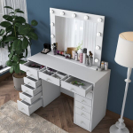 Kosmeetikalaud Kalune Design BJ119 - 2895, valge