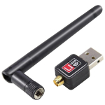 Wifi adapter+antenn, 802,11n/g/b USB 2.0