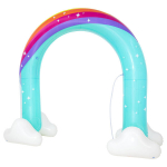 Bestway Jumbo Vihmuti R&otilde;ngas Rainbow Dreams - 221 cm x 71 cm x 193 cm - Mitmev&auml;rviline
